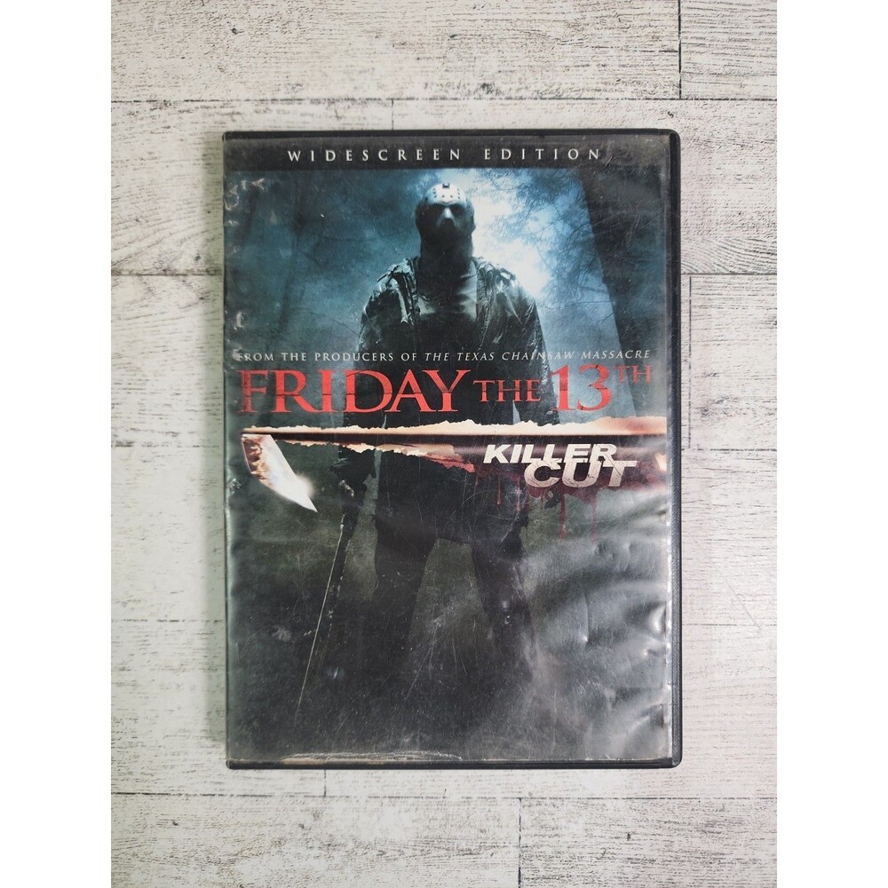 Friday the 13th DVD Killer Cut Widescreen Horror New Line 2009 Halloween Jason